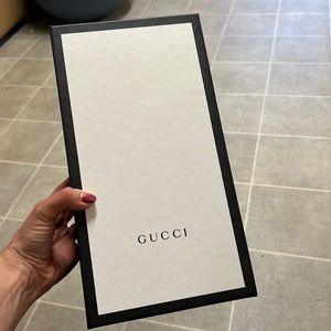 Gucci Box for flats - black box. No shoes. Great condition!